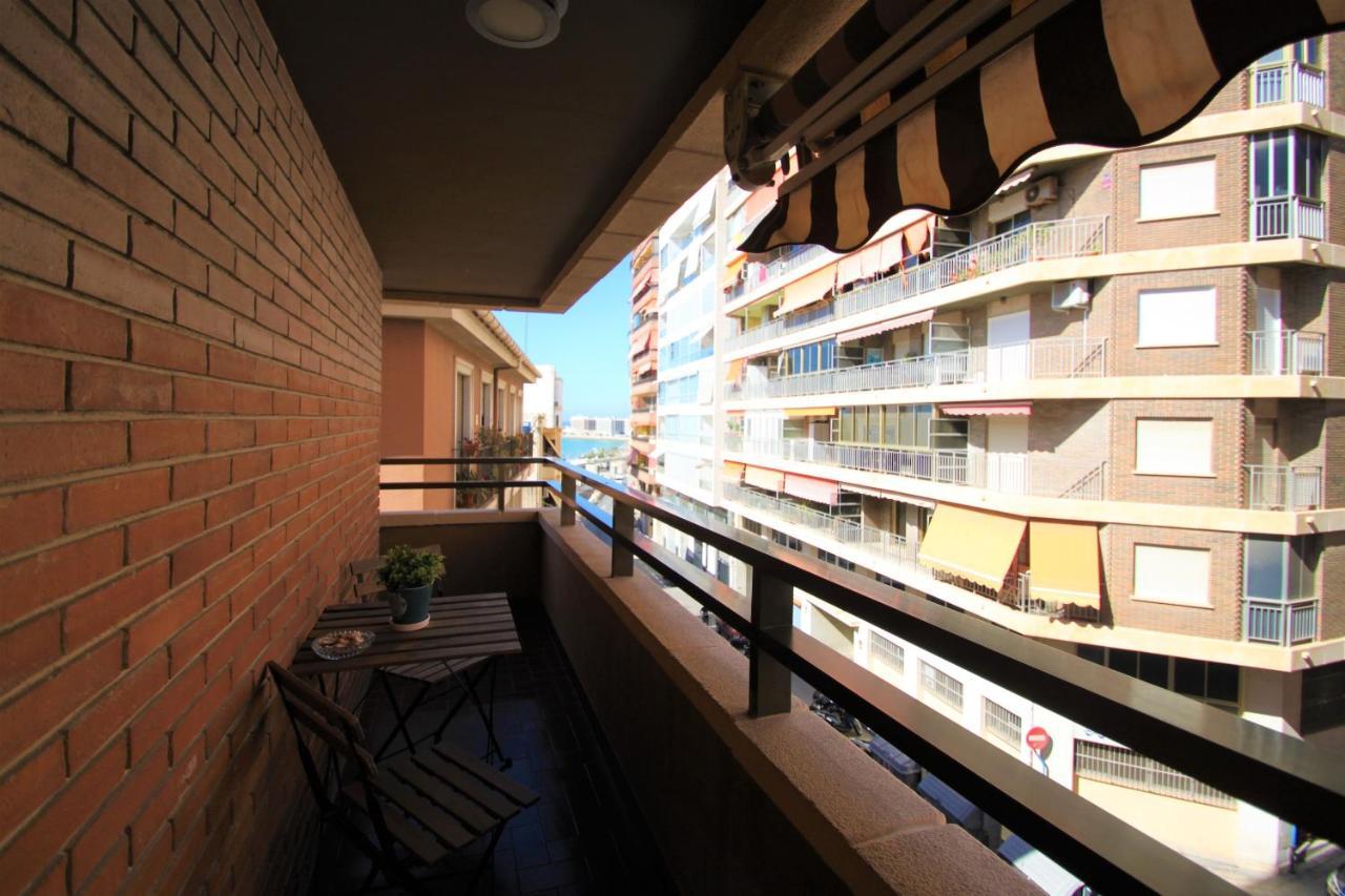 Apartamento Apartamento CasaTuris con vistas a la playa del Postiguet A103 Alicante Exterior foto